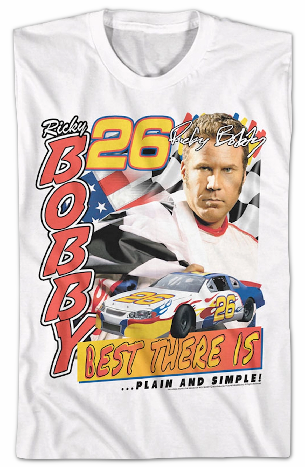 Ricky Bobby Best There Is Talladega Nights T-Shirt