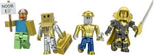 Roblox Action Collection - 15th Anniversary Roblox Icons Gold Collector's Set [Includes Exclusive Virtual Item]
