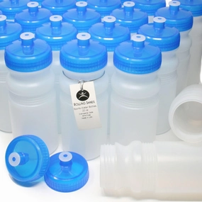Rolling Sands 20 Ounce Sports Water Bottles 100 Pack, BPA-Free, Made in USA, Dishwasher Safe