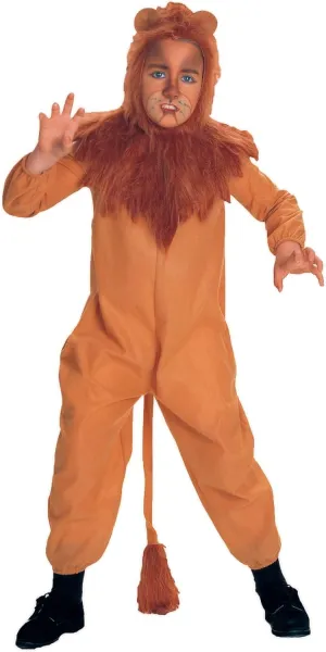 Rubies Wizard of Oz Child's Cowardly Lion Costume, Small