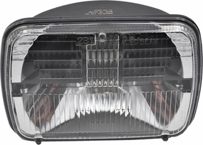 Rugged Ridge 4x7 LED Sealed Beam Rectangular Headlights | 12402.85 | Fits 1987-1995 Jeep Wrangler YJ; 1979-1990 Jeep Wagoneer; 1984-1991 Grand Wagoneer; 1979-2001 Jeep Cherokee