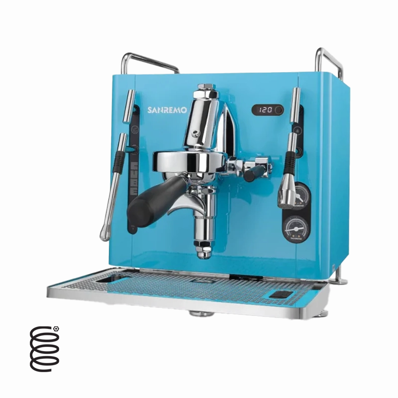 Sanremo Cube R Espresso Machine - Blue
