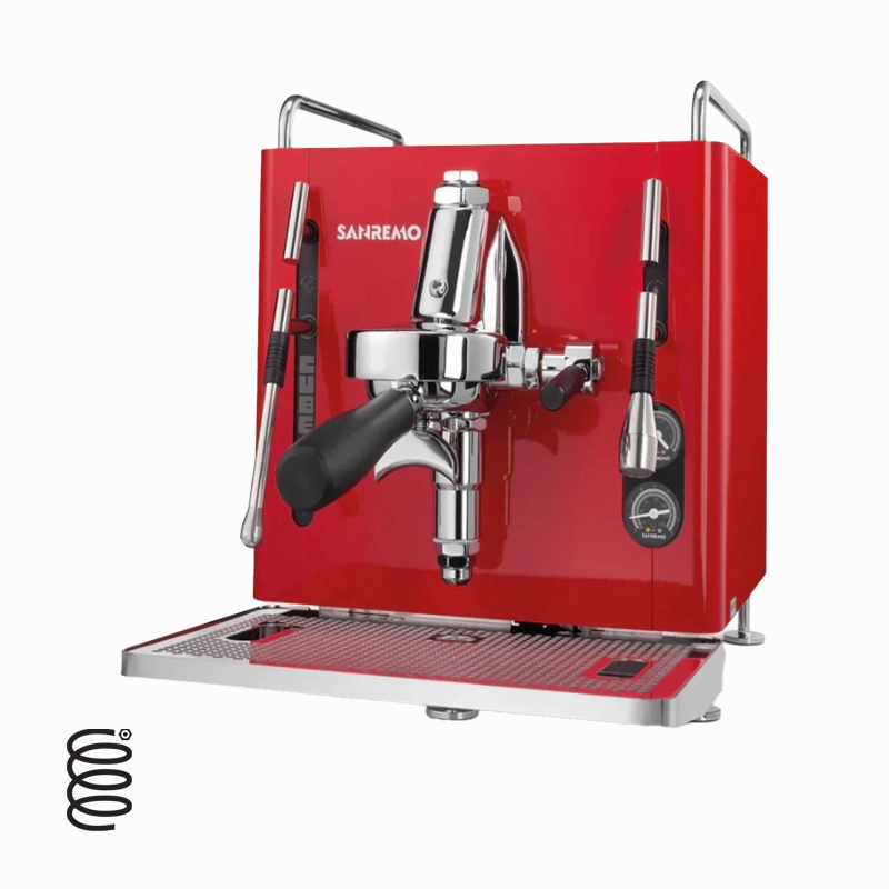 Sanremo Cube R Espresso Machine - Red