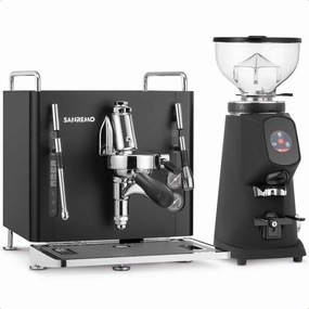 Sanremo Cube R Espresso Machine & Allground Grinder Package