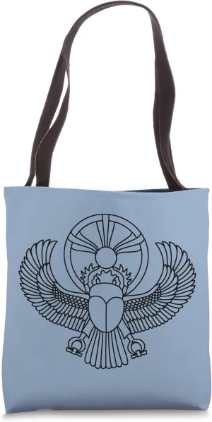 Scarab Egypt Lucky Charm Beetle Animal Ra Sun God Scarabaeus Tote Bag