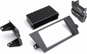 Scosche TA2105B Double or Single DIN with Pocket Radio Install Dash Kit Compatible with Select 2010-2015 Toyota Prius - Aftermarket Car Stereo Installation Kit - See Fit Guide Image for compatibility