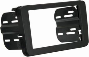 Scosche VW2317AB Double DIN or Single DIN   Pocket Radio Install Dash Kit Compatible with Select 2006-18 Volkswagen Vehicles - Aftermarket Car Stereo Installation - See Guide in Images for Vehicle Fit