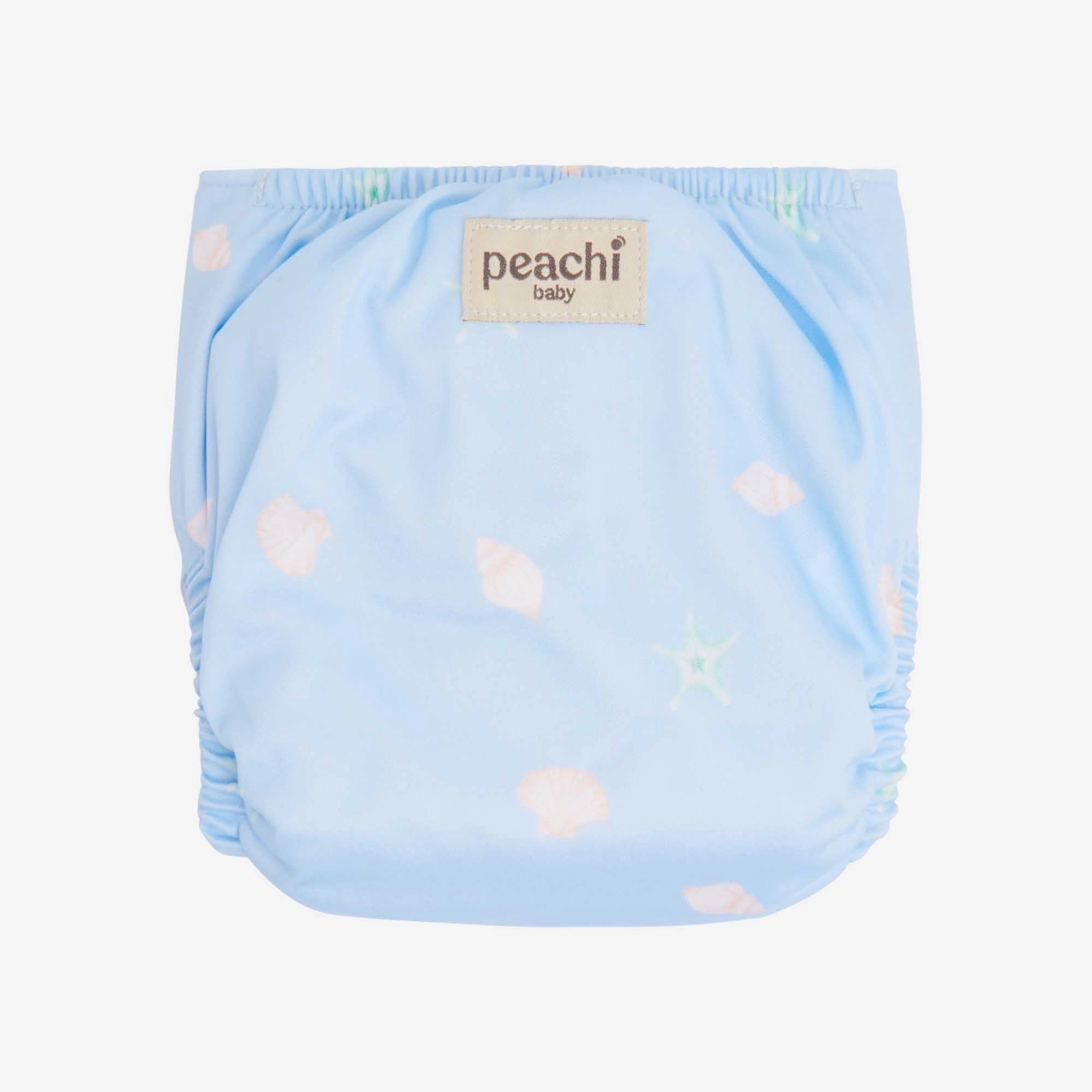 Seashells Reusable Nappy Set