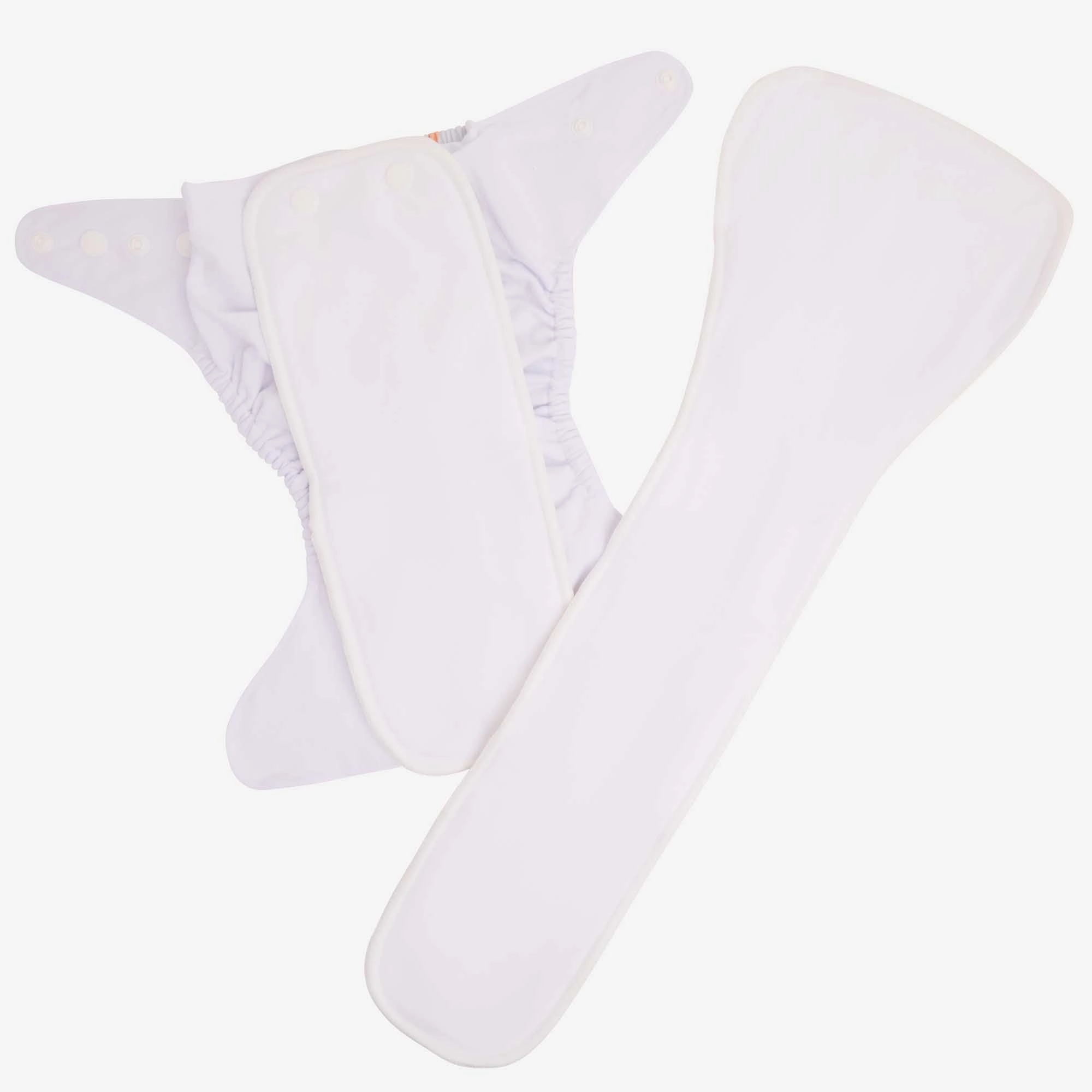 Seashells Reusable Nappy Set