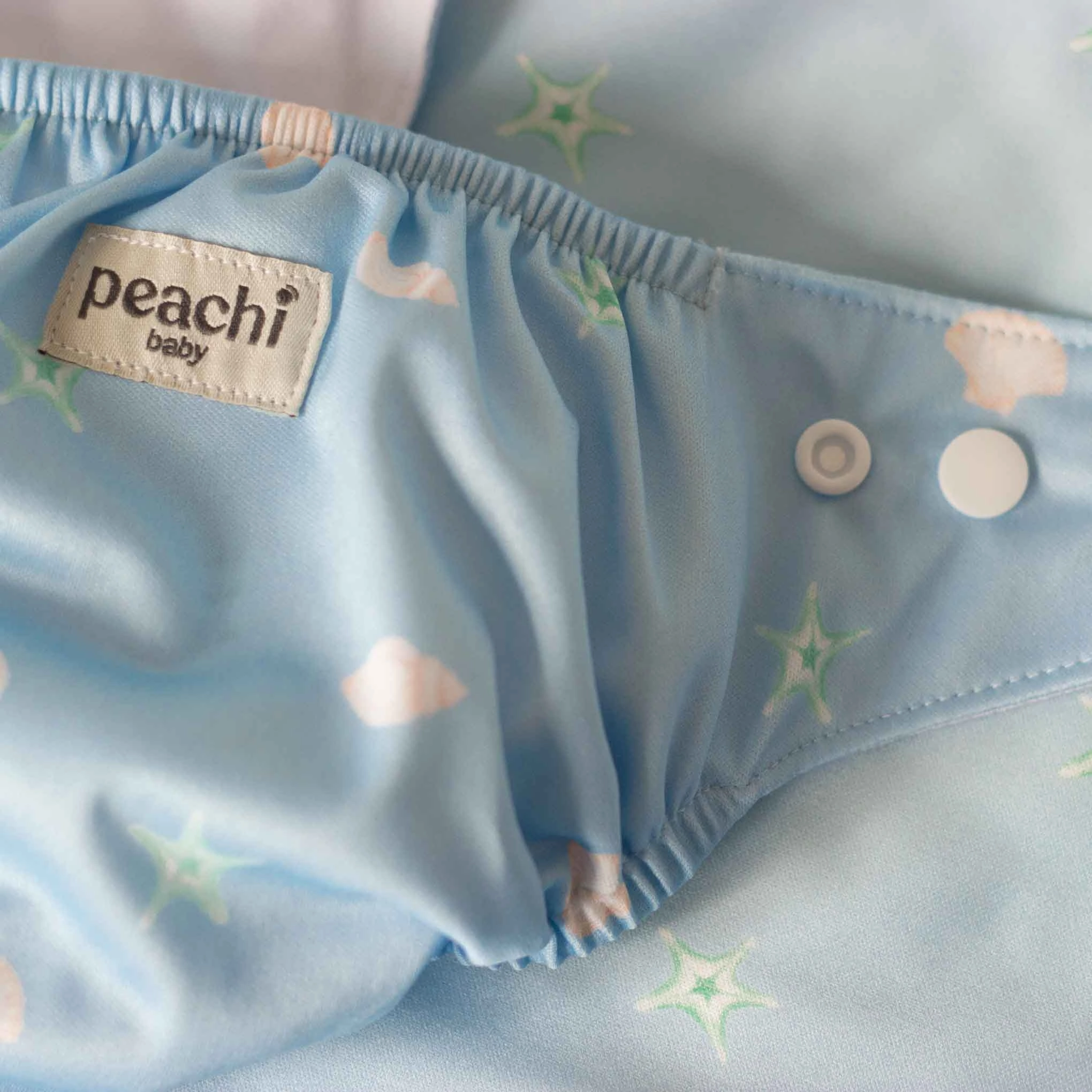 Seashells Reusable Nappy Set