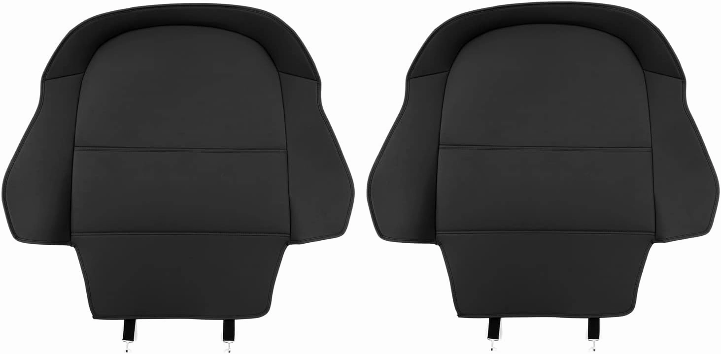 Seat Back Protectors Compatible with Volvo XC90 XC60 S90 S60 V90 V60，Back Seat Cover for Kids Reduce Damage to Seats Caused by Footwear Black Set of 2