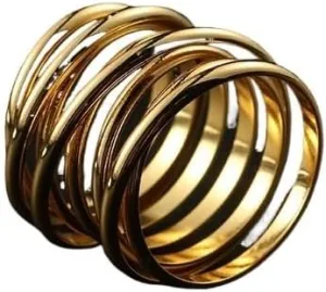 Second-hand rings for women and men, simple and thin plain rings, smooth surface, couple's pinky rings, little finger opening rings