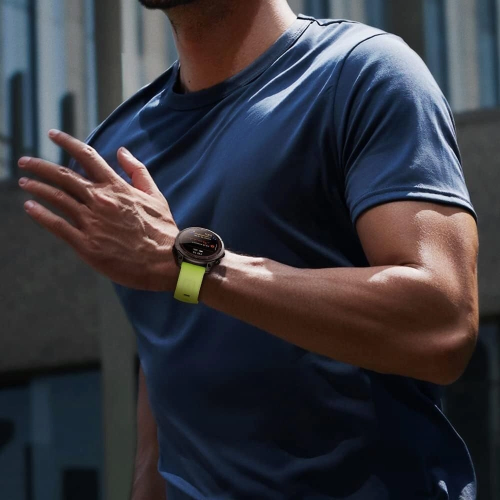 SERDAS For Fenix 8 Replacement Band 22mm Fenix 7 Bands Fenix 6 Quickfit Watch Band Fenix 5 Plus Silicone Wristband Fenix 6 pro Sports Smart watch Band
