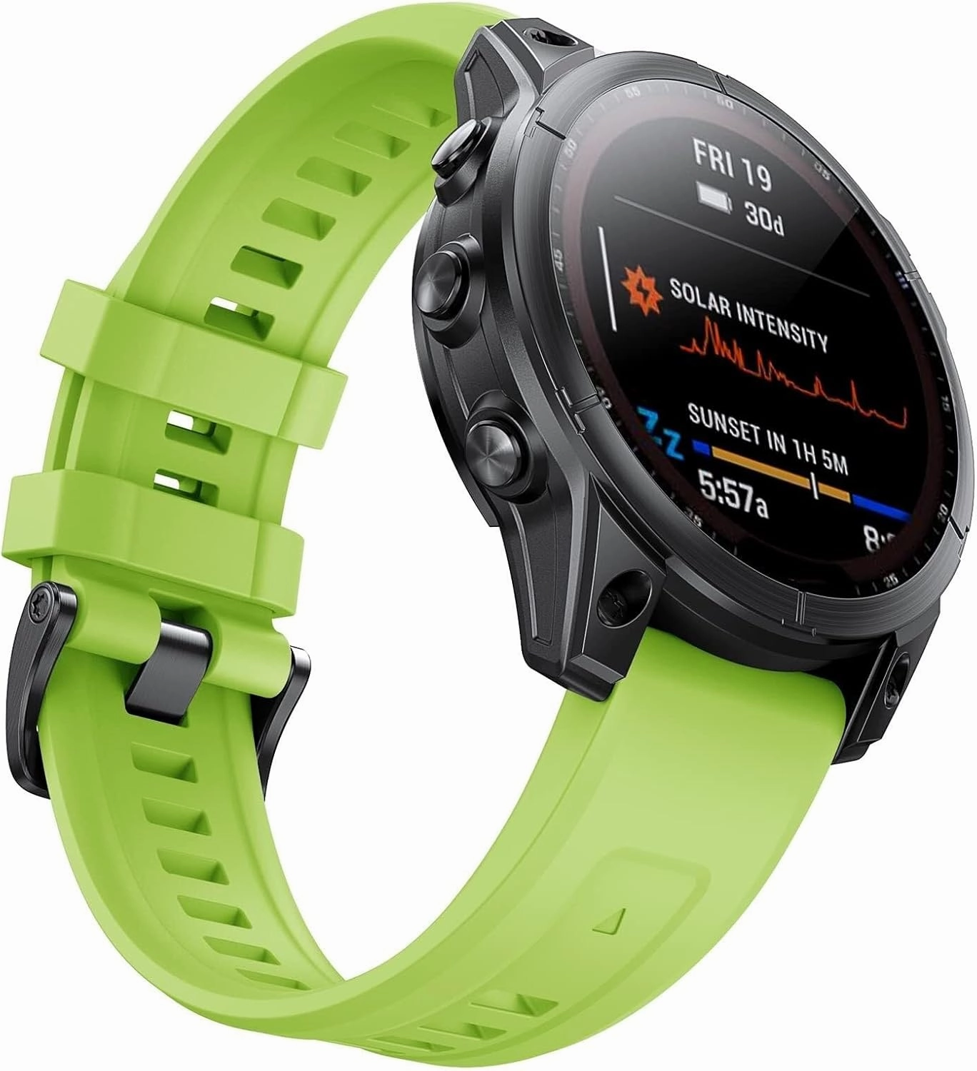 SERDAS For Fenix 8 Replacement Band 22mm Fenix 7 Bands Fenix 6 Quickfit Watch Band Fenix 5 Plus Silicone Wristband Fenix 6 pro Sports Smart watch Band