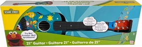 Sesame Street Kids Guitar - Small Plastic Portable Learn to Play Guitar Musical Education Learning Toy for Toddlers and Preschoolers