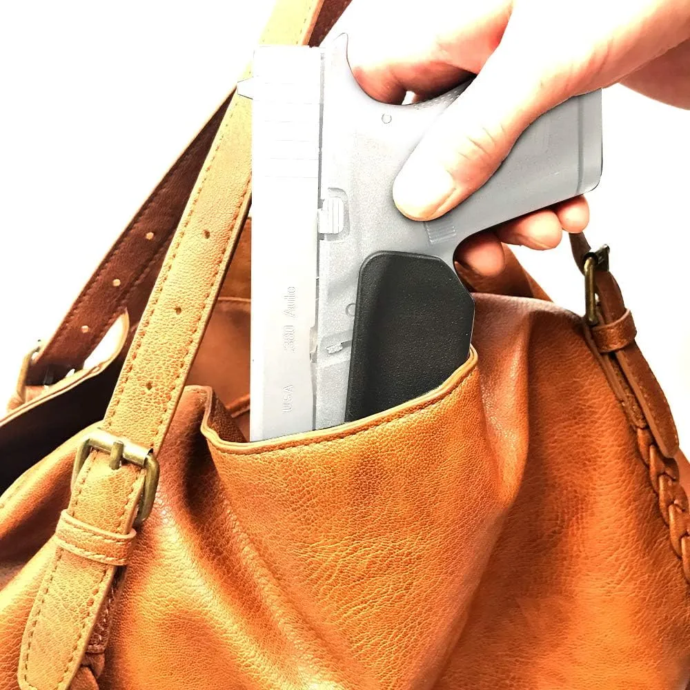 Sheath Trigger Guard Holster Black With Paracord - Minimalist Pocket Safety Cover for Glock, Ruger, Smith and Wesson, Springfield, Taurus, Sig and More