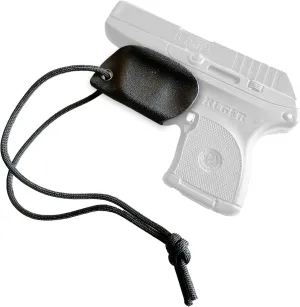 Sheath Trigger Guard Holster Black With Paracord - Minimalist Pocket Safety Cover for Glock, Ruger, Smith and Wesson, Springfield, Taurus, Sig and More