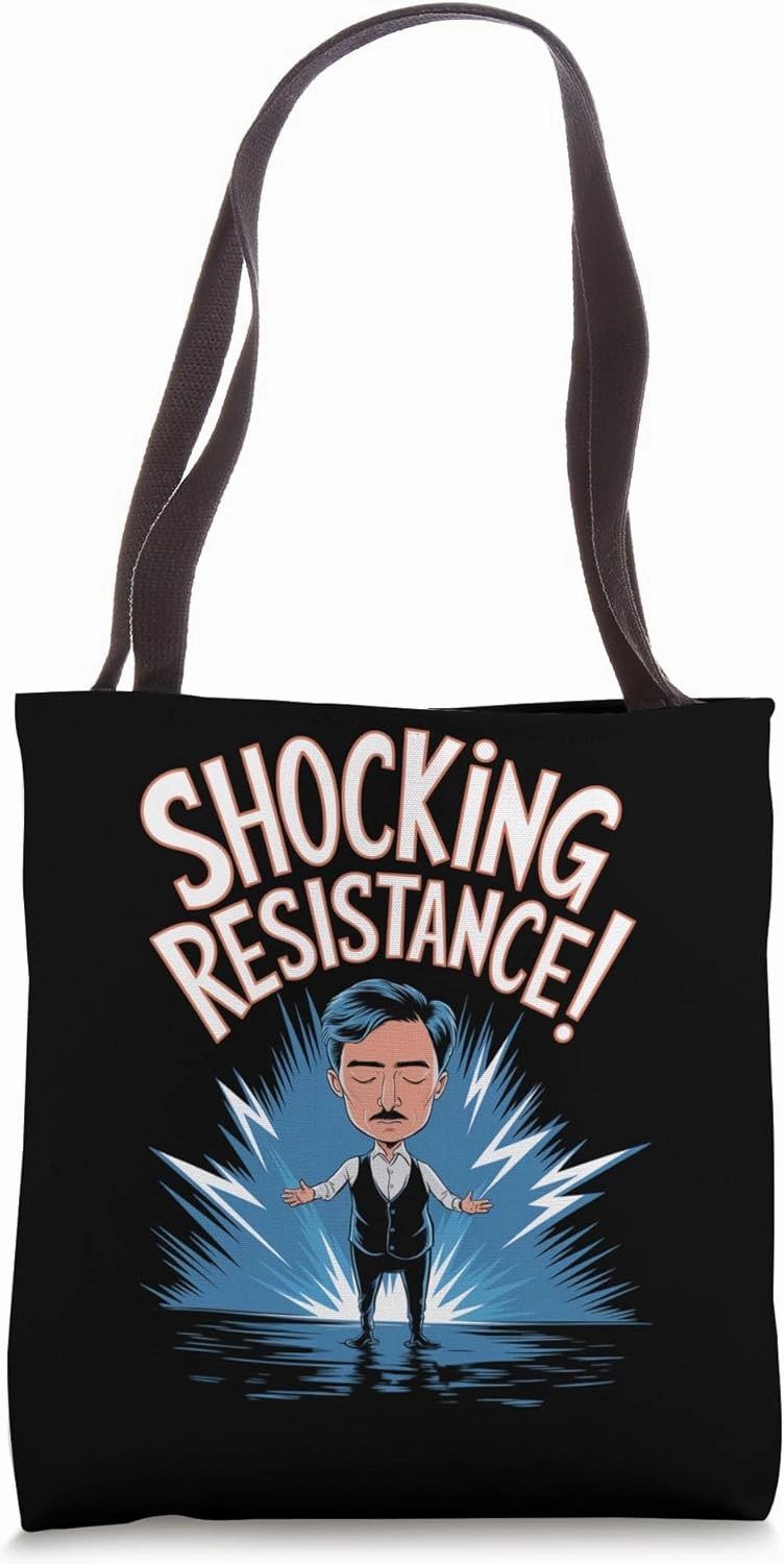 Shocking Resistance Electric Design Tote Bag