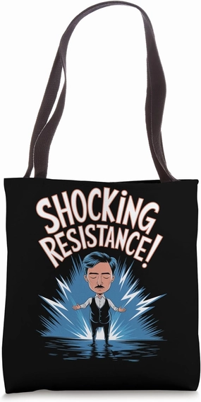 Shocking Resistance Electric Design Tote Bag