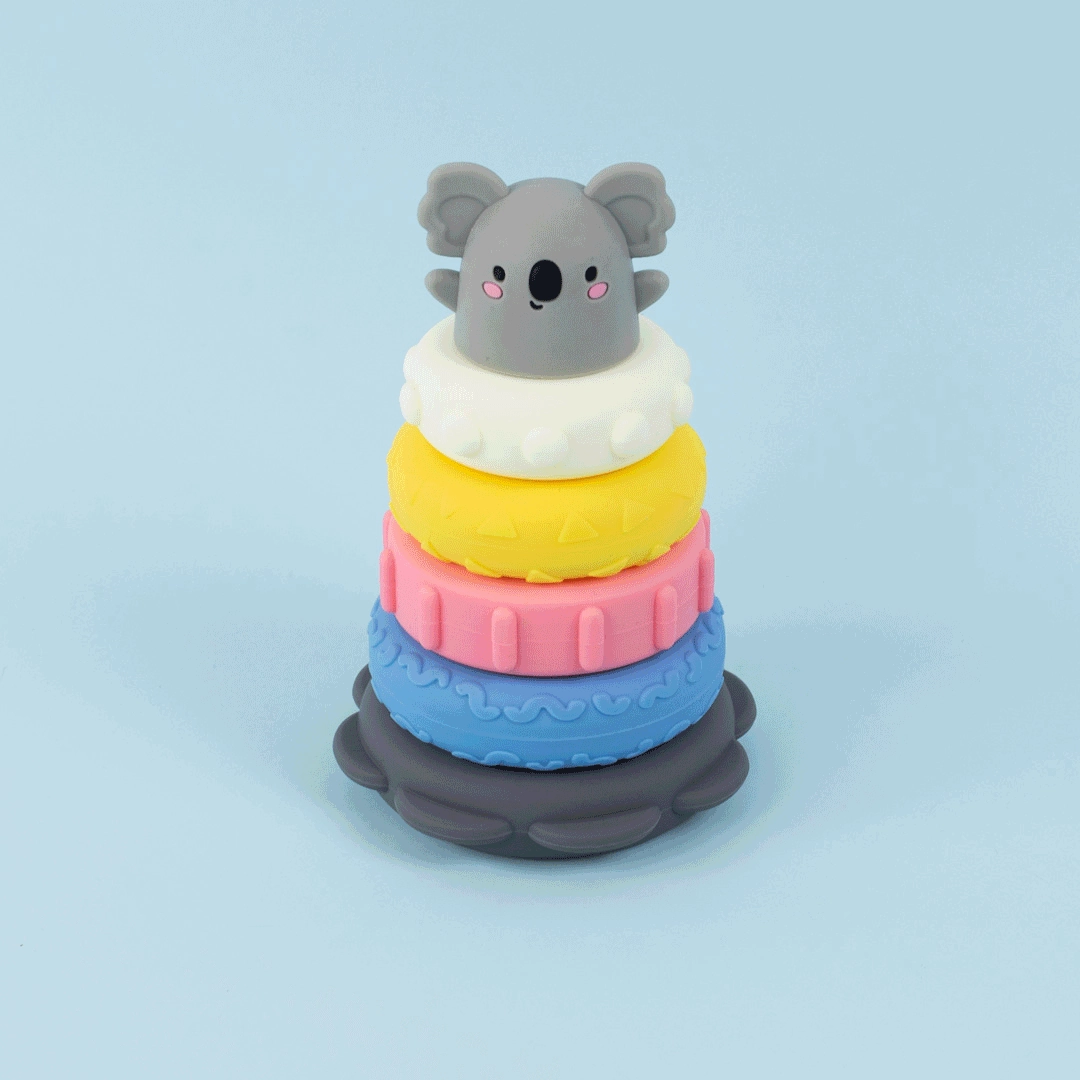 Silicone Stacker - Koala