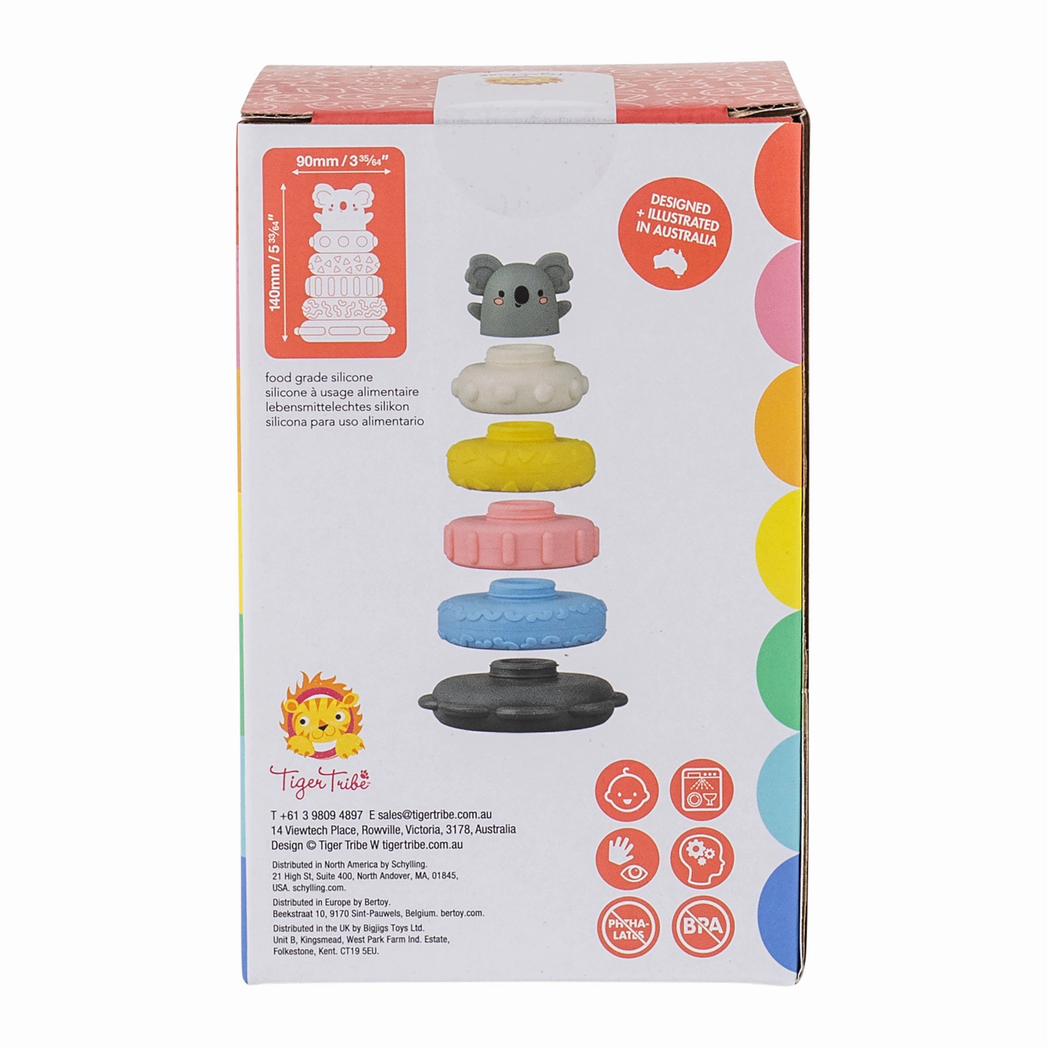Silicone Stacker - Koala