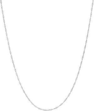 Silpada 'Infinite Possibilities' Chain Necklace in Sterling Silver, 16"   2"   2"