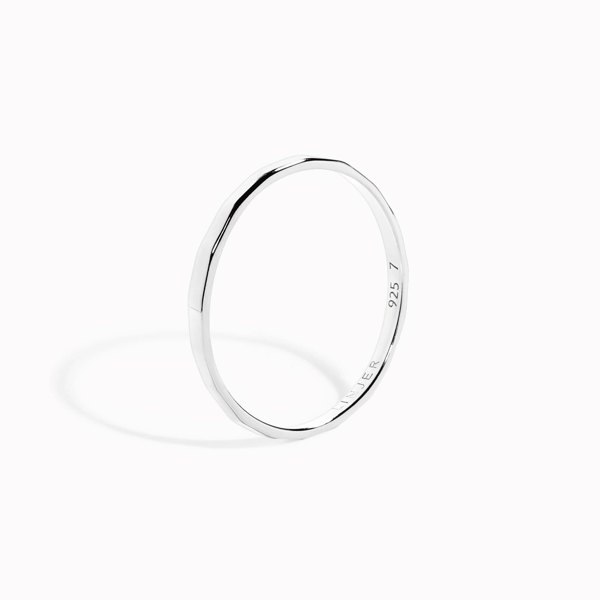 Silver Stacking Ring - Lita