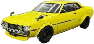 Simulation Car Model 1:18 for Toyota Celica 1600GTV TA22 Simulation Resin Model Home Decoration Metal Ornaments Mini Vehicles Toys