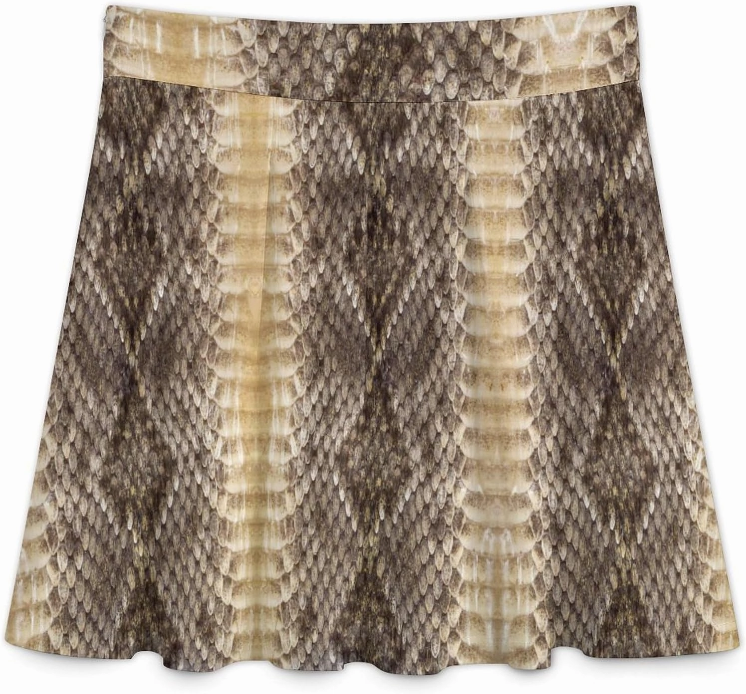 Snake Skin Pattern Red Short Skirts Women Sexy Golf Skirt High Waist Above Knee Gym Minishort Summer Casual Bottoms