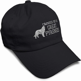 Soft Baseball Cap Owned by A Great Pyrenees Embroidery Dogs Breed Cotton Longtail Dad Hats for Men & Women