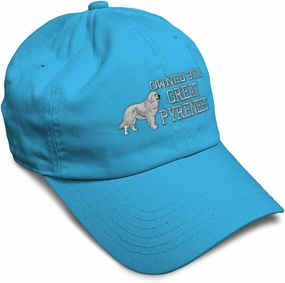 Soft Baseball Cap Owned by A Great Pyrenees Embroidery Dogs Breed Cotton Longtail Dad Hats for Men & Women