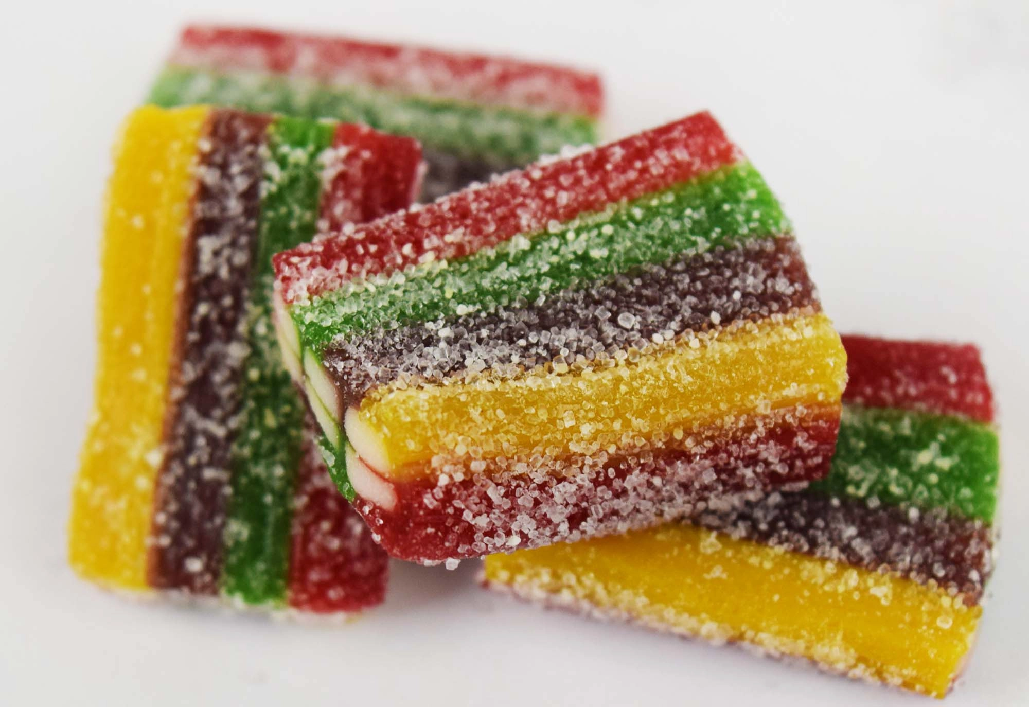 Sour Rainbow Bricks