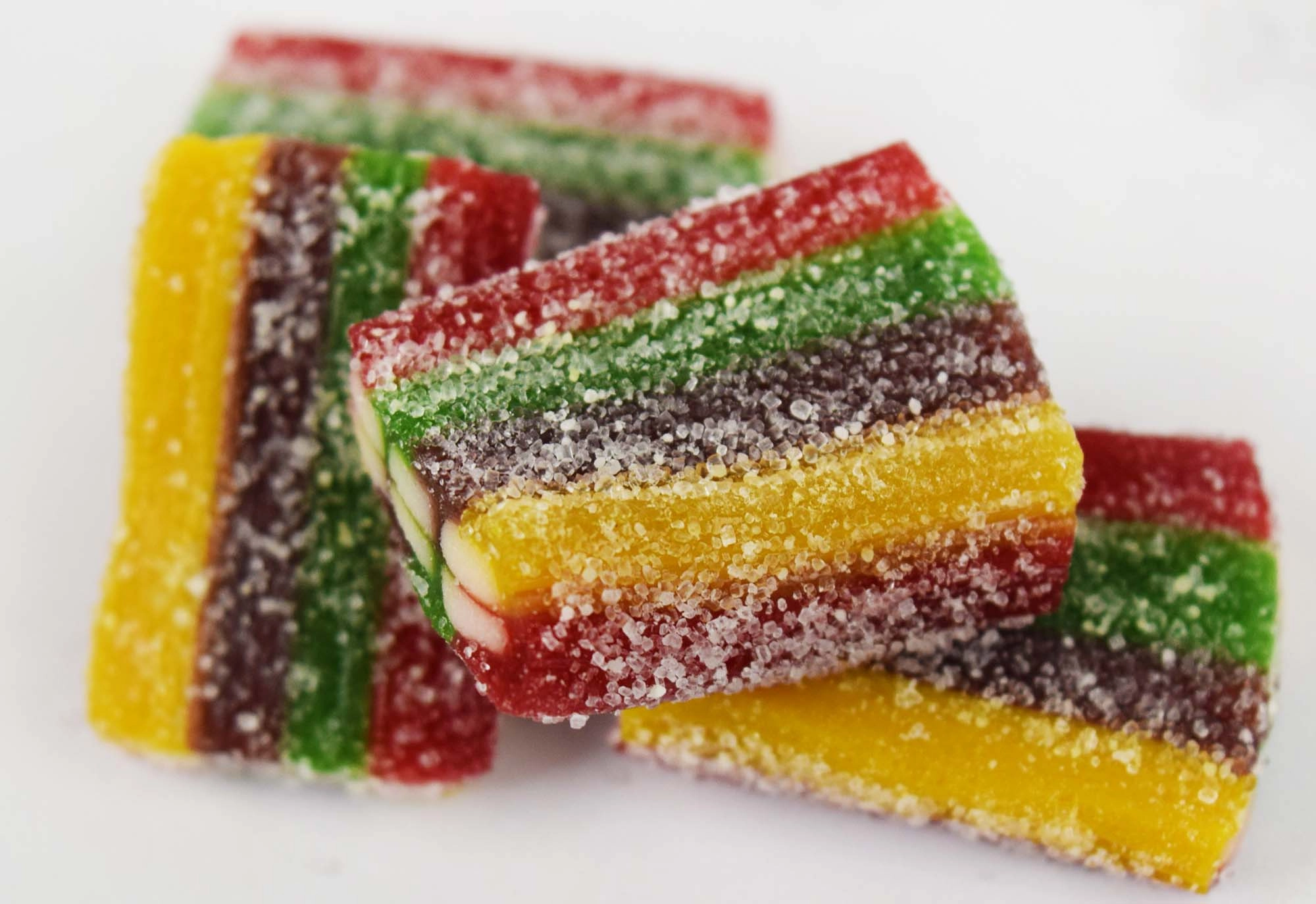 Sour Rainbow Bricks