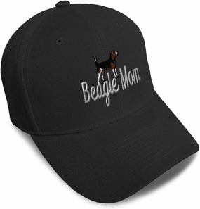 Speedy Pros Baseball Cap Beagle Mom Mama Dog Pet Embroidery Acrylic Dad Hats for Men & Women