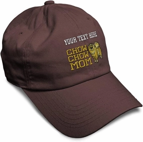 Speedy Pros Soft Baseball Cap Chow Chow Mom Embroidery Dogs Dog Twill Cotton Mom Dad Hats for Men & Women