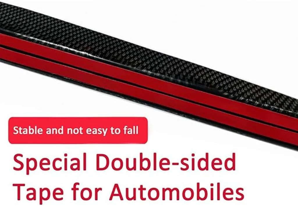 Spoilers Cars for Daewoo Nexia (KLETN, Facelift 2008) 2008 2009 2010 2011 2012 2013, Car Tail Wing Spoiler Wing Rear Spoiler Splitter Exterior Decoration Car Accessories, Carbon Fibre