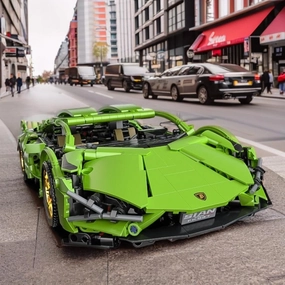 Sport Race Car Building Blocks Racing Supercar Toys Set Kits Collectible 1:14 MOC Model Construction Birthday Gifts for Adults Boys Men Teens 8-12 12-16, Age 8 9 10 11 12 13 14 14 (1290 PCS)