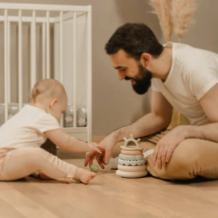 Stacking teething rings - 2 Colourways