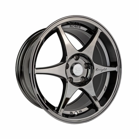 Stage Wheels Knight 17x9  35mm 5x114.3 CB: 73.1 Color: Black Chrome