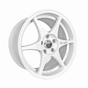 Stage Wheels Knight 17x9  35mm 5x114.3 CB: 73.1 Color: White