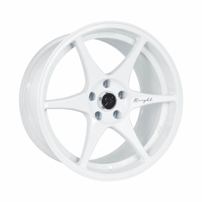 Stage Wheels Knight 18x9.5  12mm 5x114.3 CB: 73.1 Color: White