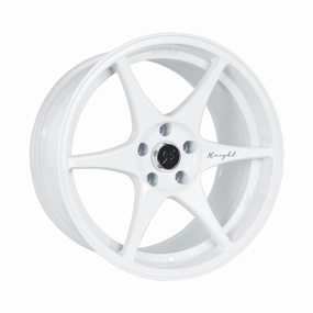 Stage Wheels Knight 18x9.5  22mm 5x114.3 CB: 73.1 Color: White