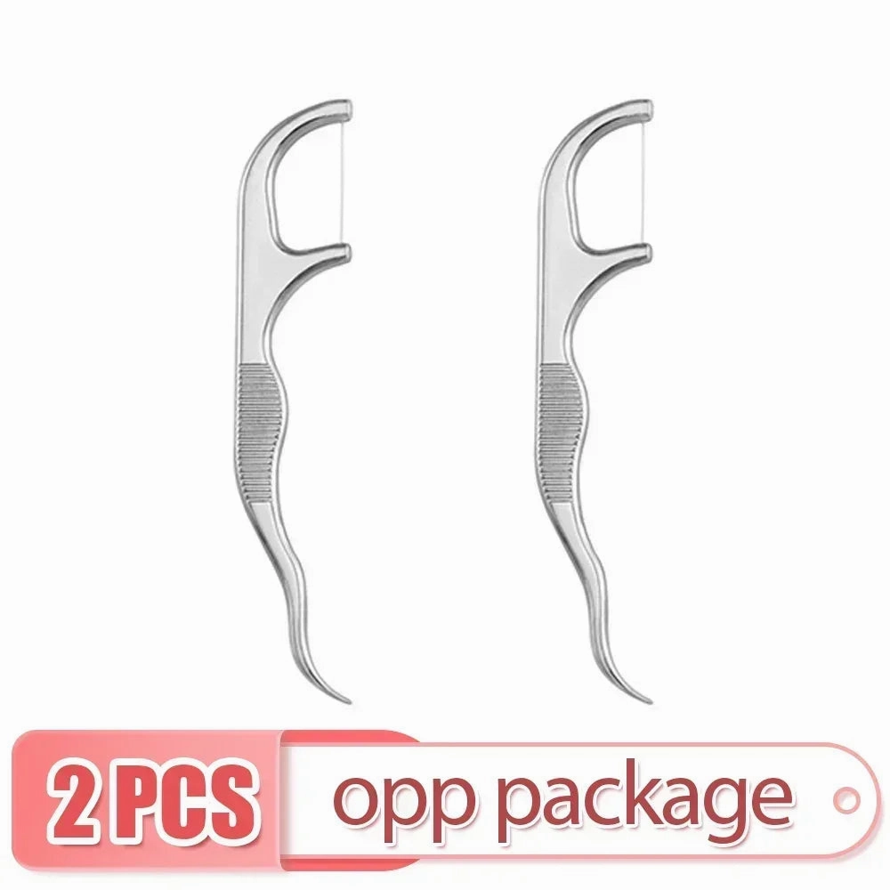 Stainless Steel Toothpick Set Reusable