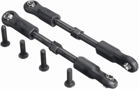 Steering Linkage Servo Link 2pcs Steering Servo Link Rod EA1019 JLB Racing Cheetah 11101 21101 J3 Speed 1/10 RC Car Upgrade Parts Spare Accessories Direction Pull Rod Steering Pull