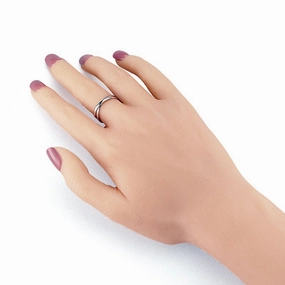 Sterling Silver Double Band Criss Cross X Ring - Handmade, 18K Rose Gold or Rhodium Plated, 0.2 inch Length - Stacking Rings