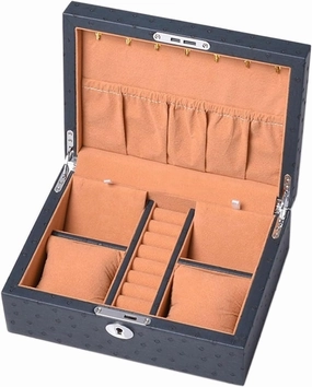 Storage Box Watch Box Watch Jewelry Storage Box PU Leather Watch Storage Box Multifunctional Jewelry Organizer with Lock Watch Cases for Men
