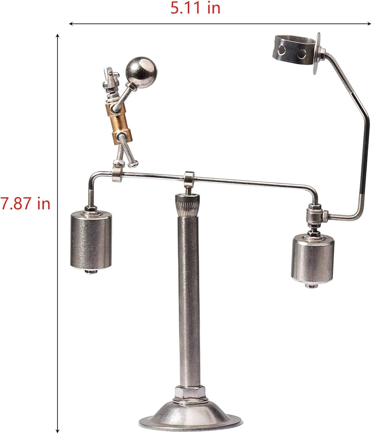 Sunnytech Play Basketball Balancing Kinetic Art Physics Toy - Decompressive Science Psychology Home Office Desk Decor WJ267