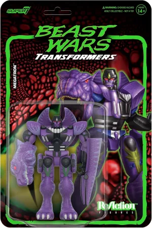 Super7 Transformers Beast Wars Megatron - 4" Transformers Action Figure Classic Cartoon Collectibles and Retro Toys