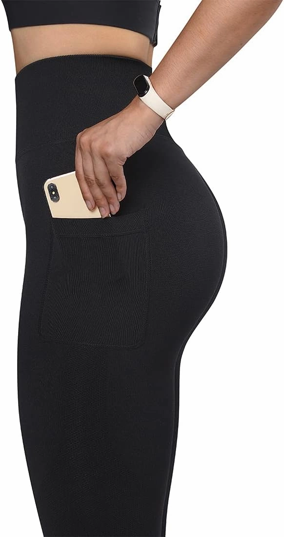 SUUKSESS Women Scrunch Butt Lifting Seamless Leggings Booty High Waisted Workout Yoga Pants