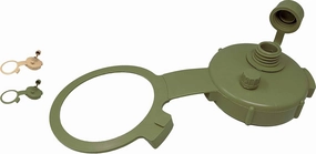 Tacticai Water Can Cap and Lid for U.S Issued 5-Gallon (20-Liter) Military Jerry Cans, BPA Free (2 Color Selection)